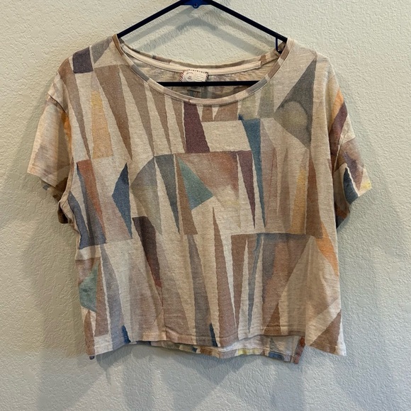 Anthrpologie linen blend top size Small - Picture 1 of 3